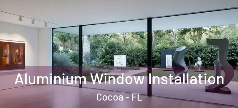  Aluminium Window Installation Cocoa - FL