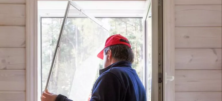 Expandable Window Screen Installation in Cocoa, FL