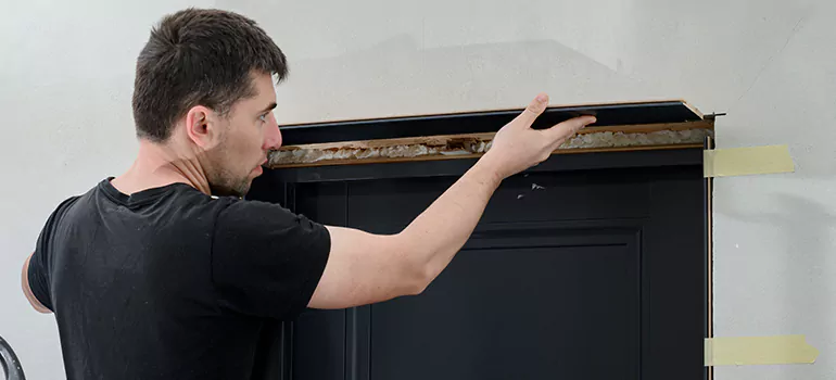 Wood Door Hole Repair in Cocoa, FL