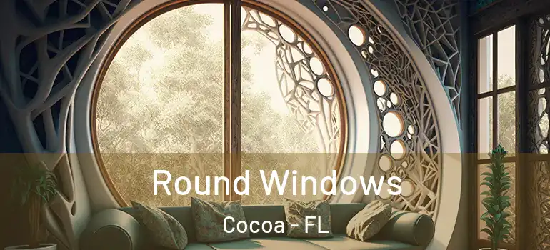  Round Windows Cocoa - FL