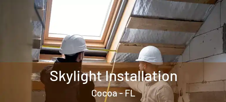  Skylight Installation Cocoa - FL