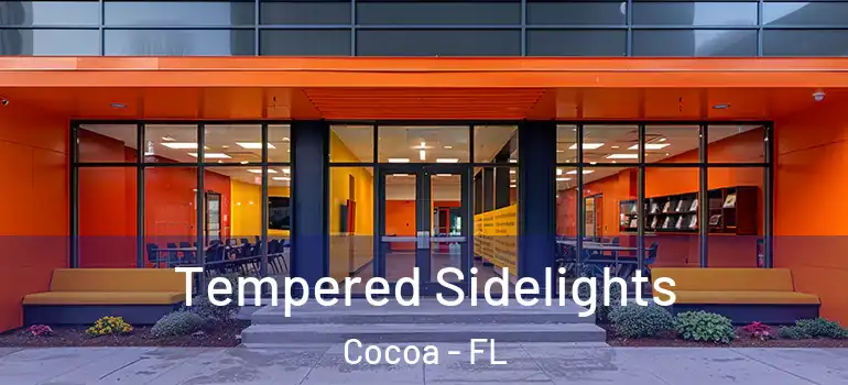  Tempered Sidelights Cocoa - FL